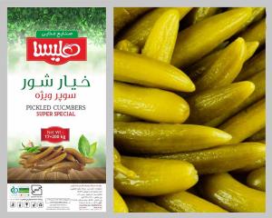 خیارشور صادراتی هلیسا